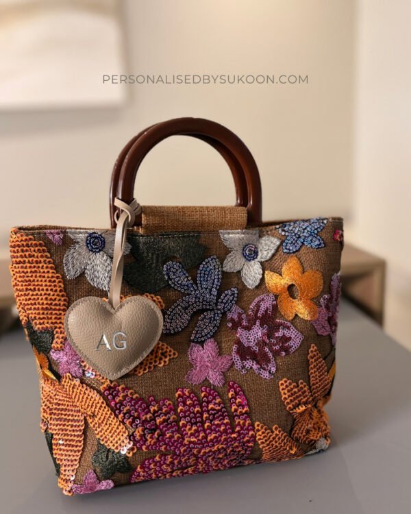 Sunset Bloom- sequin