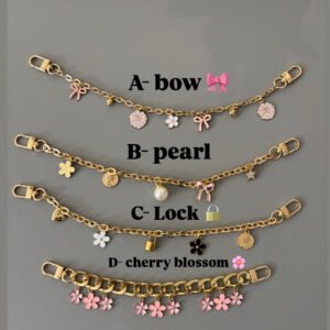 BAG CHARMS - chain